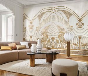 10 Papiers peints inspirés du style Art Déco pour apporter une touche de ce style intemporel dans votre décoration