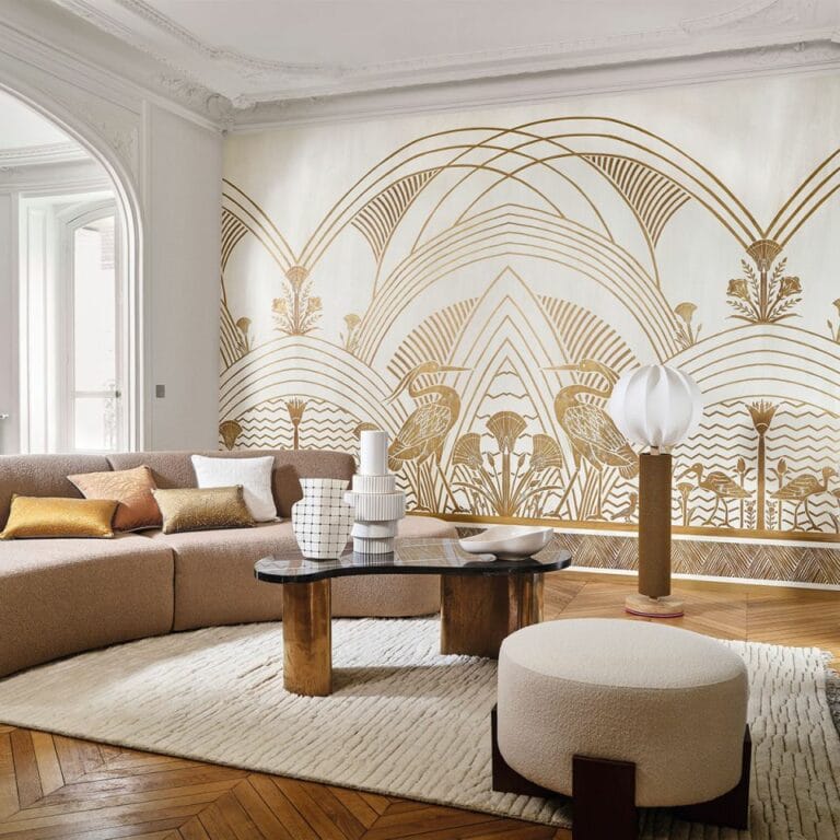 10 Papiers peints inspirés du style Art Déco pour apporter une touche de ce style intemporel dans votre décoration