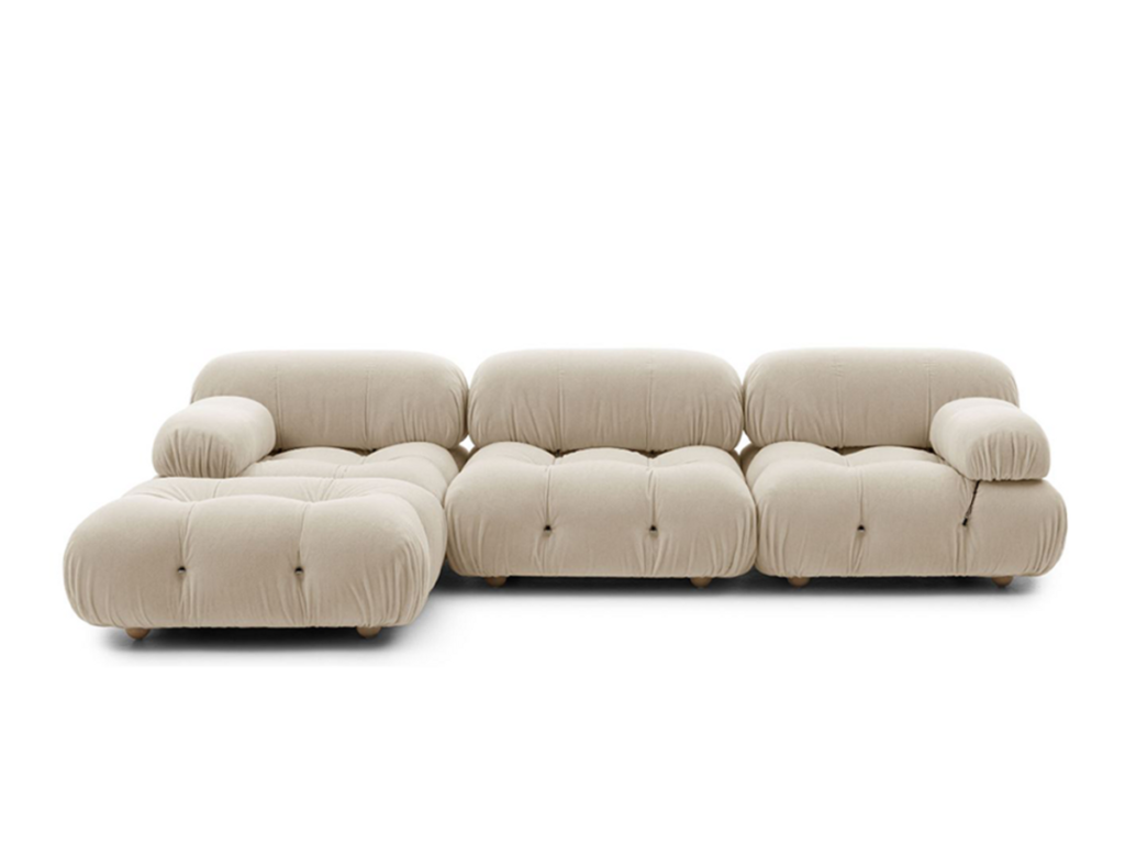 Camaleonda beige sofa Mario Bellini