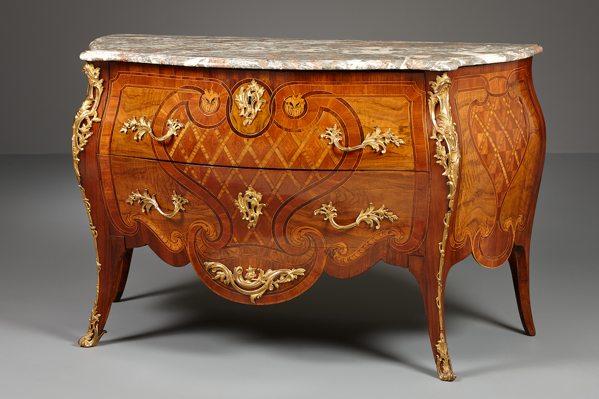 Louis XV commode, Versailles, 1739 – Gaudreaus & Caffieri