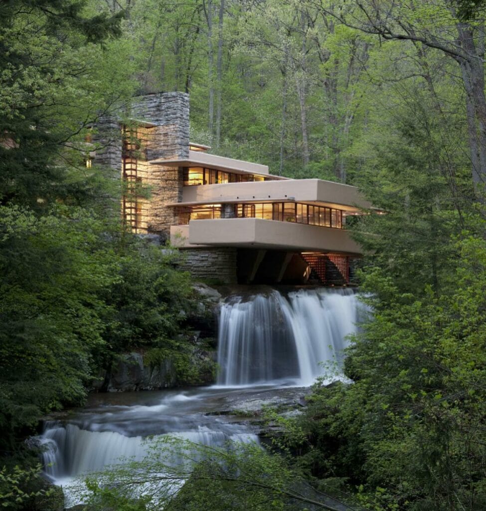 Falling Water by Frank Lloyd Wright