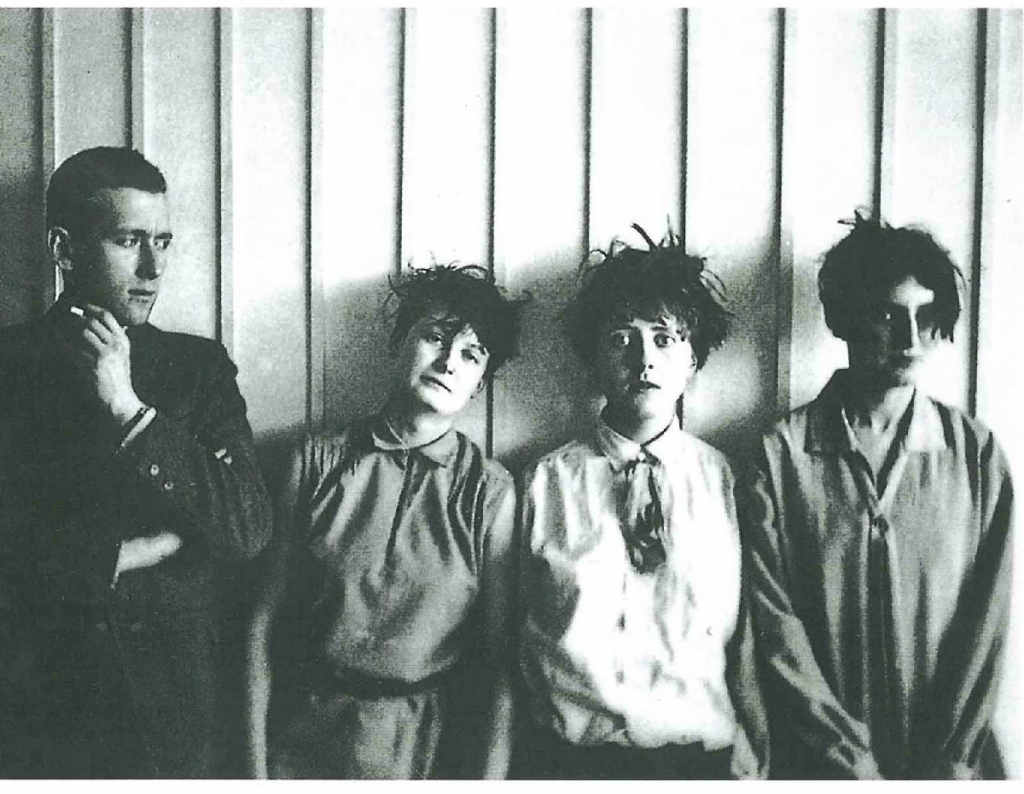 Bauhaus students in the 1920s working on design and architecture projects