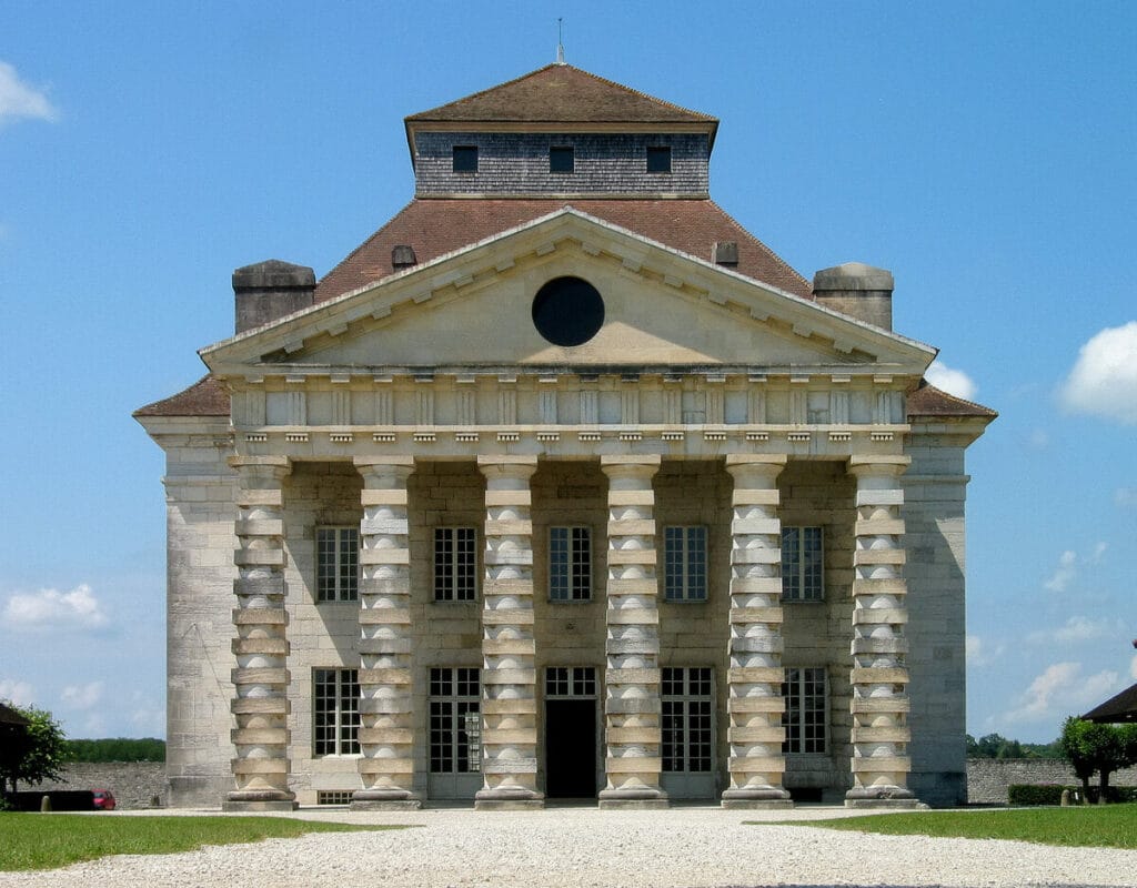 Saline Royale d'Arc-et-Senans par Ledoux