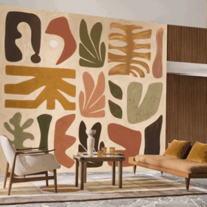 Abstract artist panoramic wallpaper Casamance