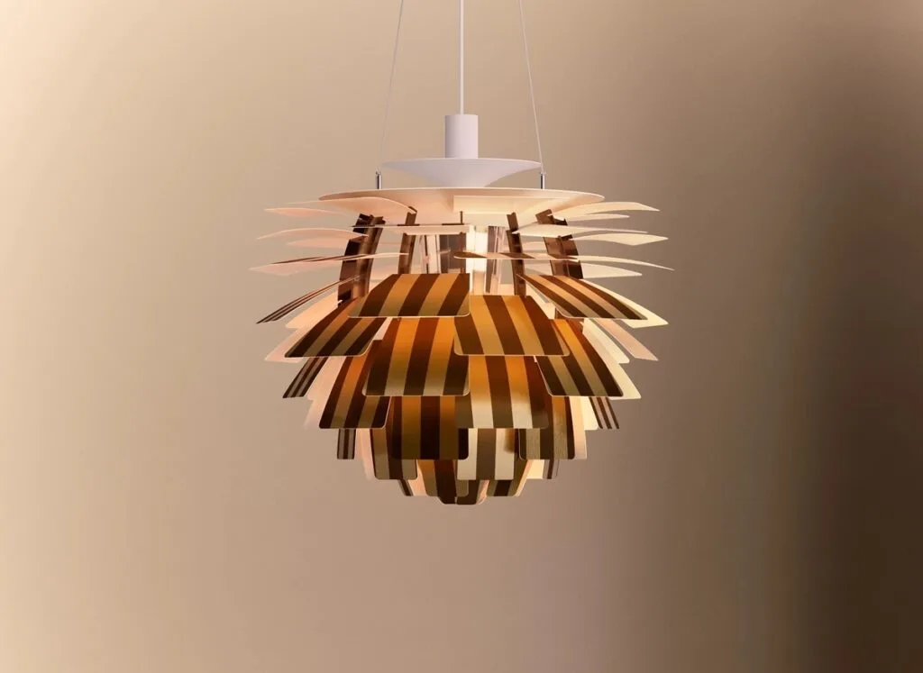 Lustre Louis Poulsen PH Artichaut Chandelier