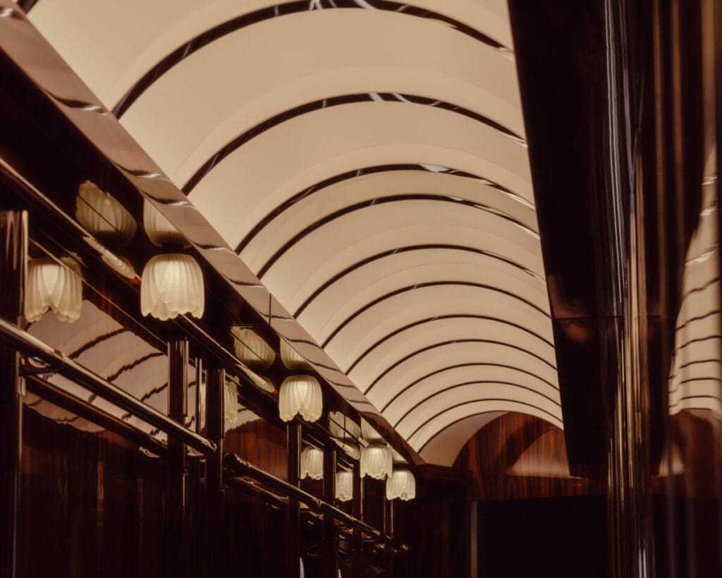 Détails suite Orient Express - Marqueterie et nacre