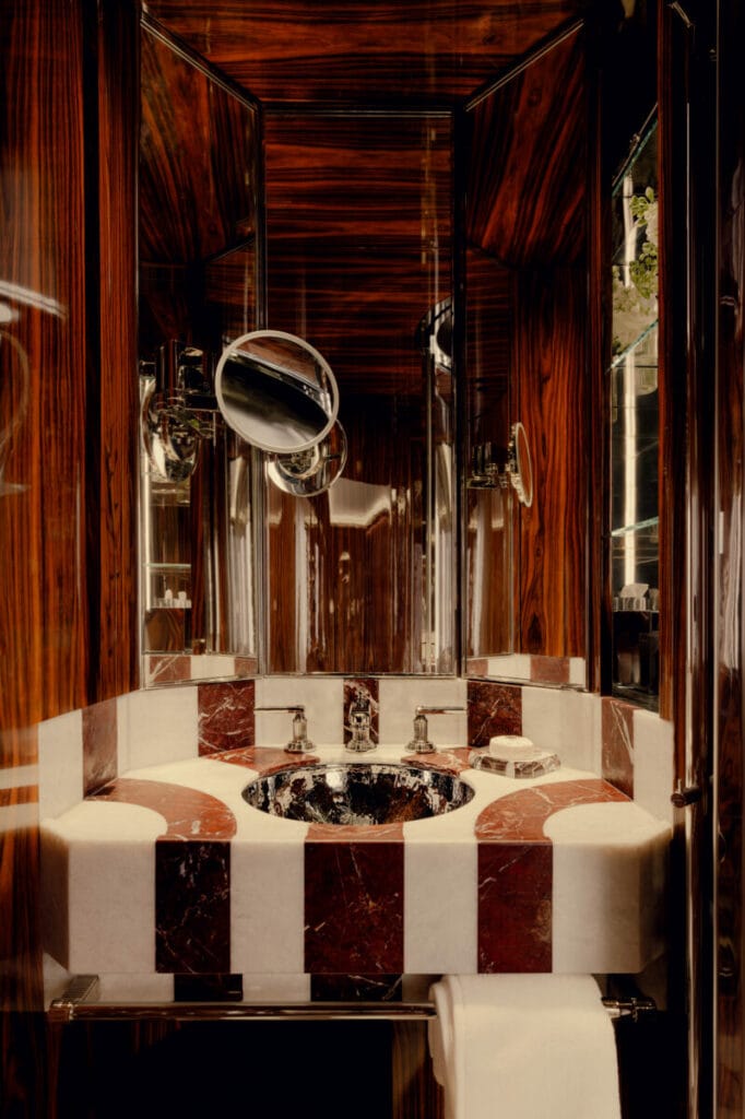 Salle de bain suite Orient Express