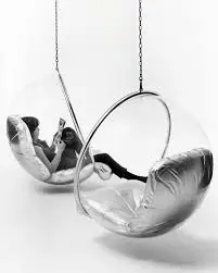 20 fauteuils iconiques et cocoon parmi les fauteuils oeufs,  bulles, cocons et les autres …