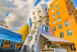 Stata Center MIT architecture déconstructiviste Frank Gehry Cambridge Massachusetts