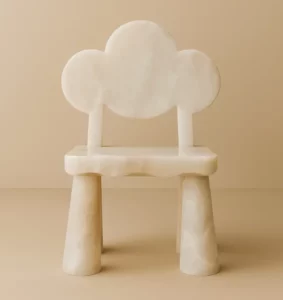 Chaise Uvola forme nuage par Jérôme Bugara Éditions