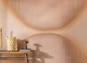 Panoramic sisal wallpaper Itza by Elitis