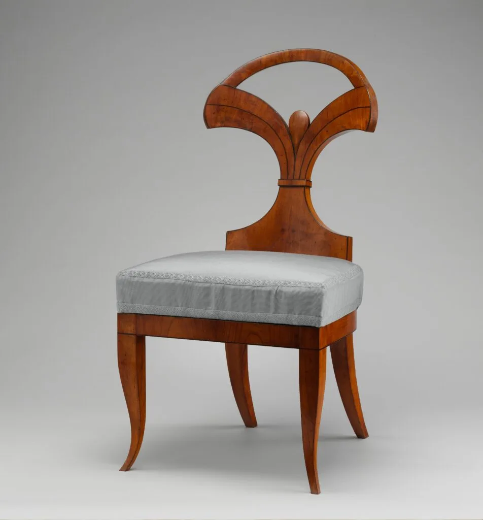 Biedermeier side chair, circle of Josef Danhauser, Vienna circa 1815–1820