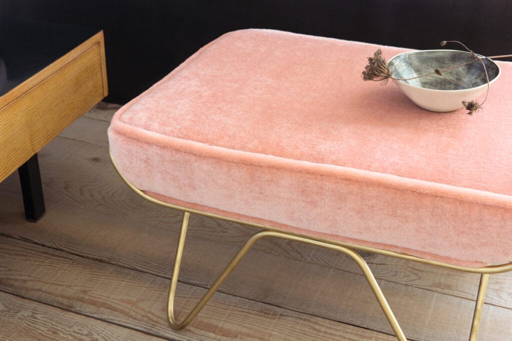 Pure mohair velvet high-end upholstery textile