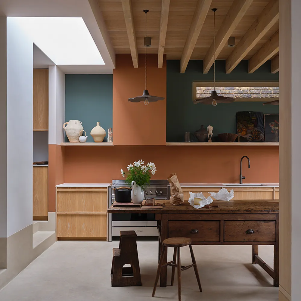 Palette couleurs tendance été 2026 Farrow and Ball intérieur contemporain
