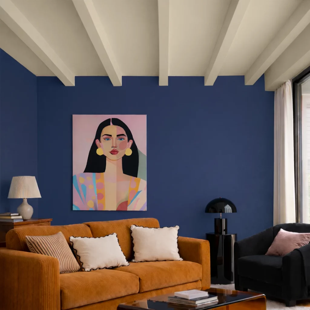 Peinture La Fragilité A6 21.R029 Ressource, bleu Klein été 2026