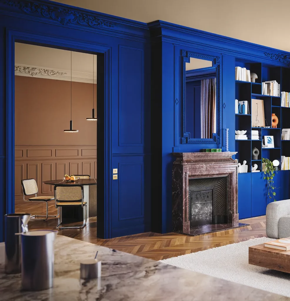 Teinte Yves Klein IKB sous licence officielle, peinture Ressource