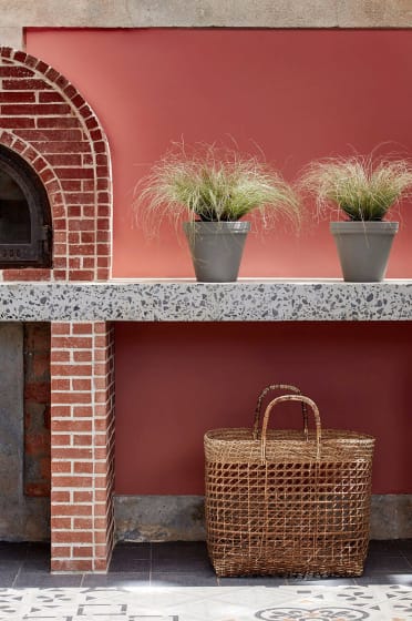 Peinture Tuscan Red 140 Little Greene, teinte terracotta chaude été 2026