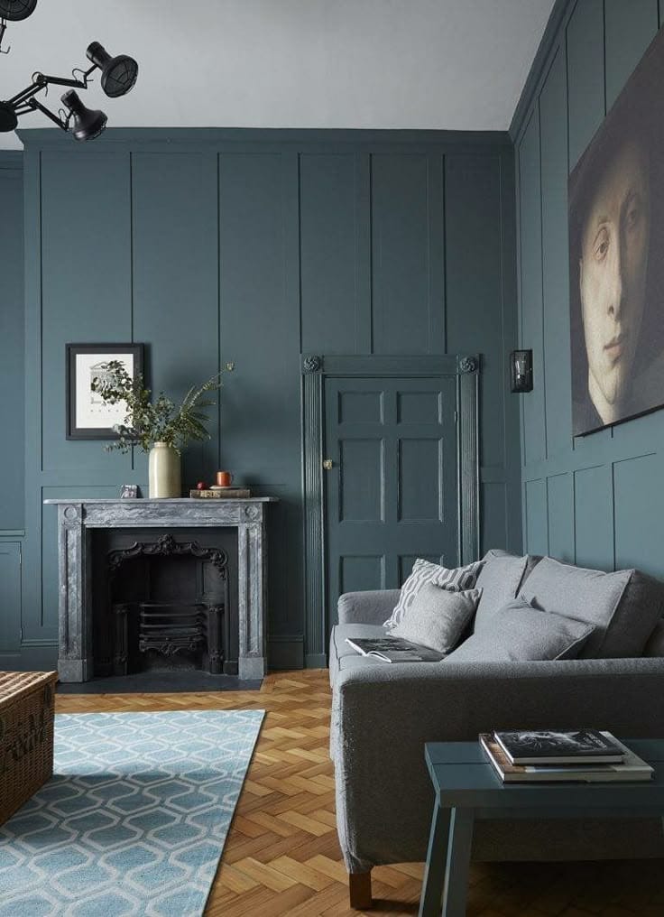 Peinture Inchyra Blue 289 Farrow and Ball, bleu profond été 2026